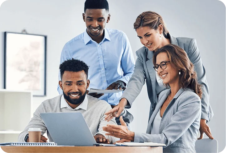 Business owner reviewing financing goals