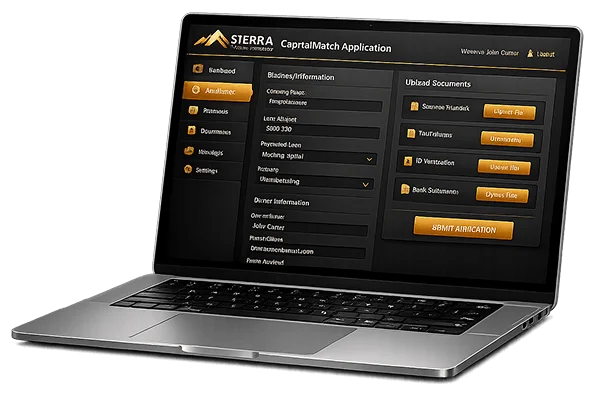 CapitalMatch commercial financing application process